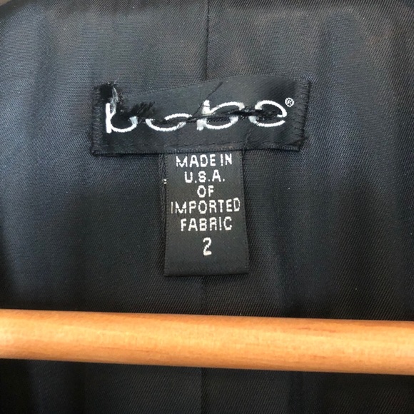 Black Bebe Coat - Picture 2 of 3